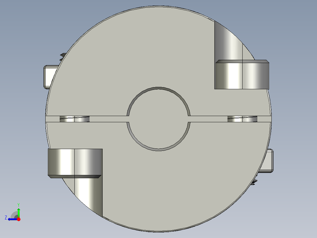 联轴器 (35)右视图