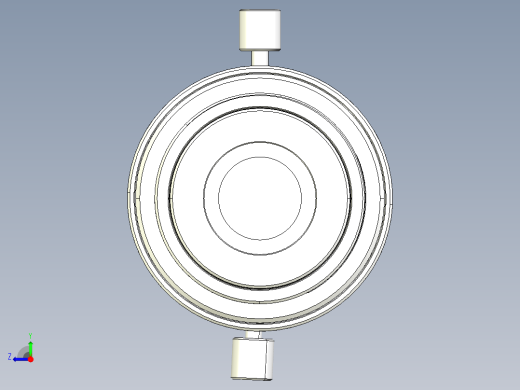 大恒相机镜头Daheng_HN-P-10M_3D_Modeling多系列图纸右视缩略图