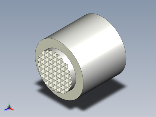 定位配件(B)BBU-3D多系列多零件图纸模型正等轴测缩略图