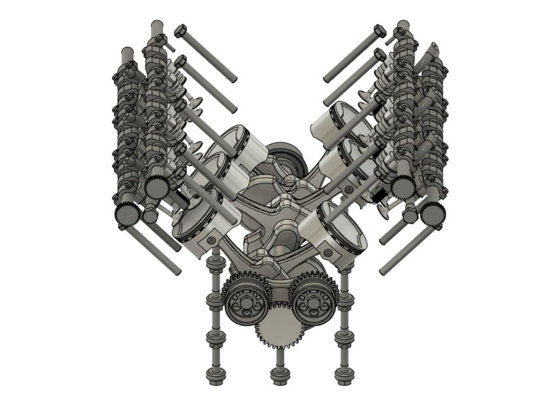 V6内燃机