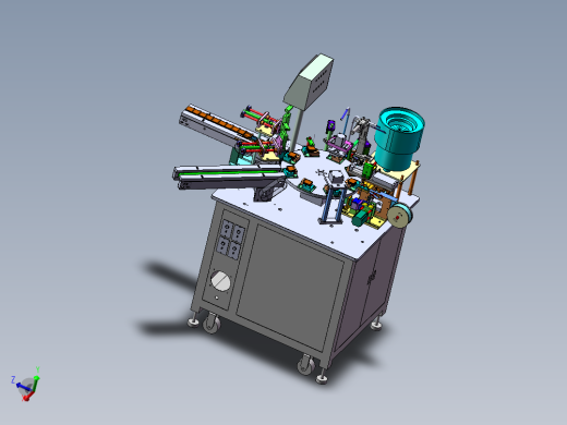 散热片装胶钉贴胶机