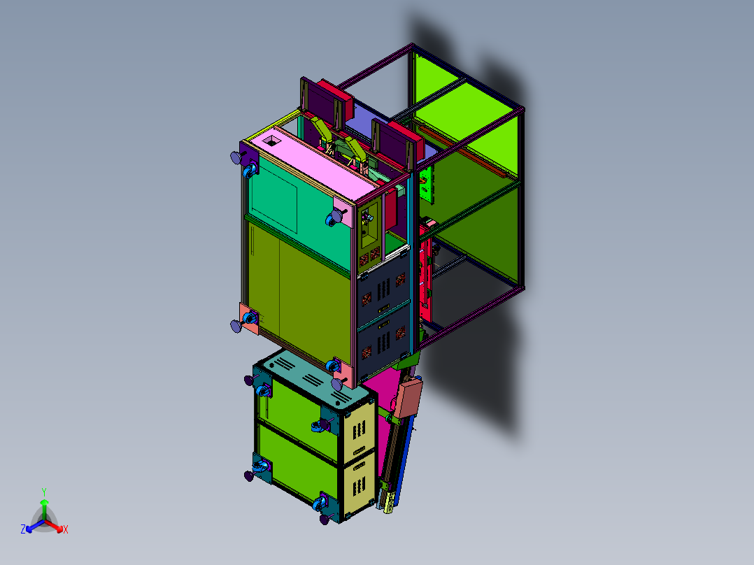 压铸件自动视觉识别装置