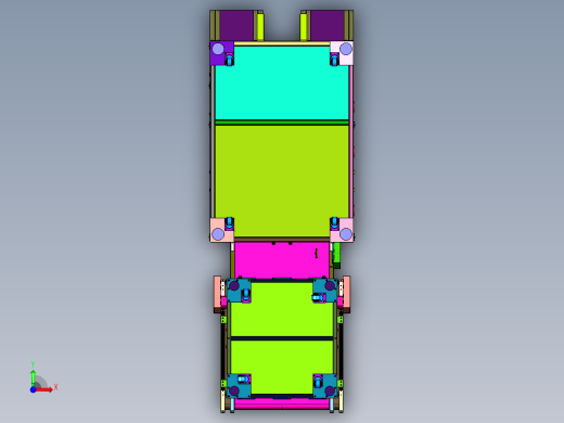 压铸件自动视觉识别装置前视缩略图