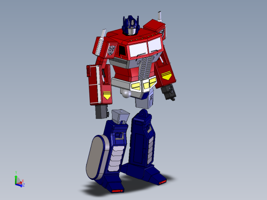 变形金刚1代G1擎天柱