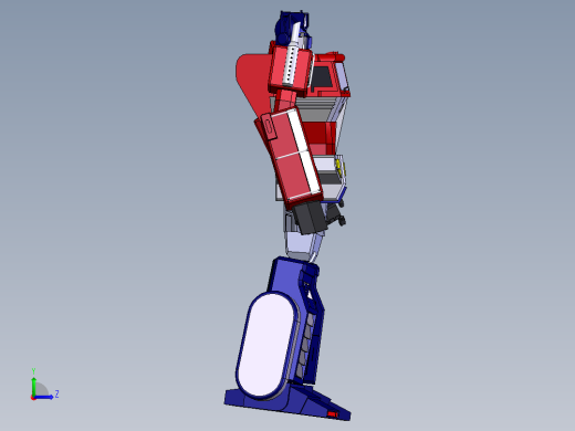 变形金刚1代G1擎天柱左视缩略图