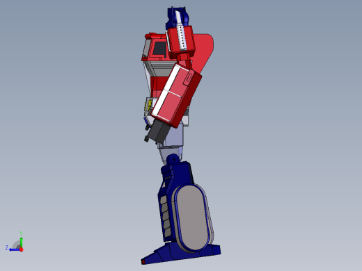 变形金刚1代G1擎天柱右视缩略图