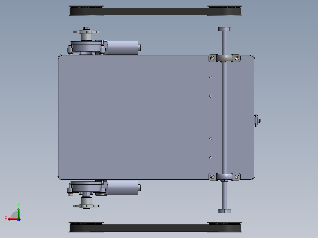 AGV小车、AGV(107)后视图