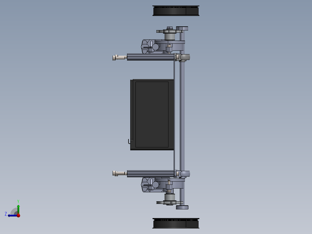 AGV小车、AGV(107)右视图