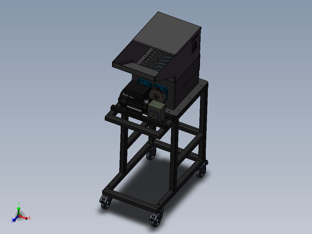 破碎机、小型塑料和软金属粉碎机
