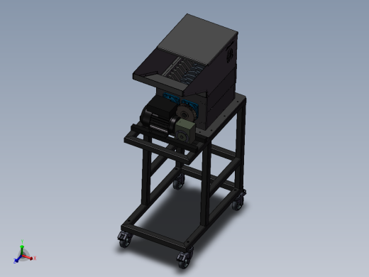 破碎机、小型塑料和软金属粉碎机