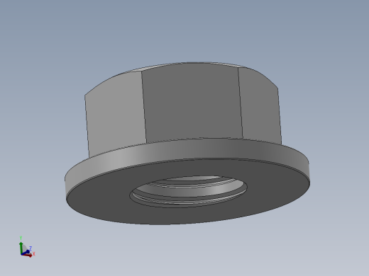 带法兰螺母（M5-M20）