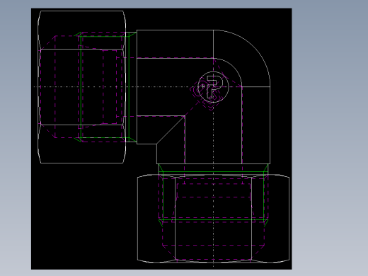 PARKER管接头EO Union elbow W20SCF_back