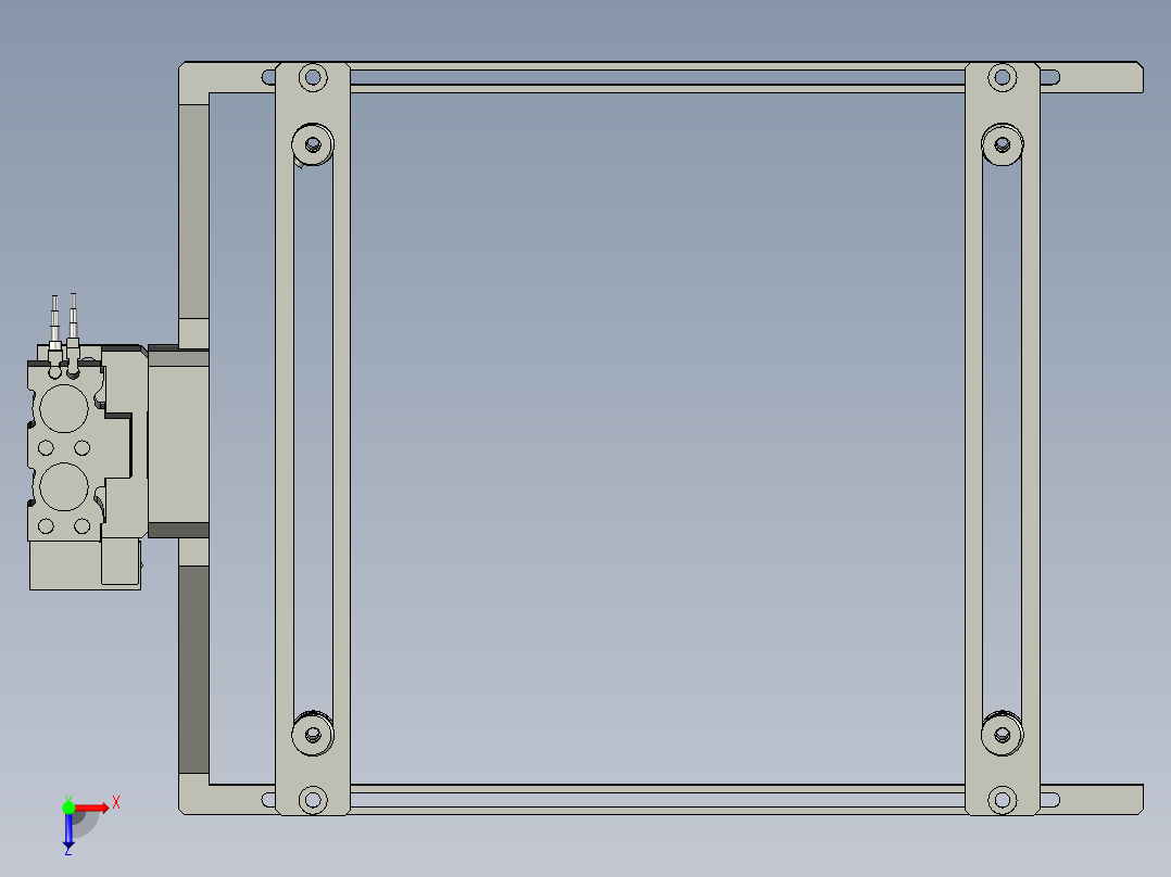 M066-移载机构-06俯视图
