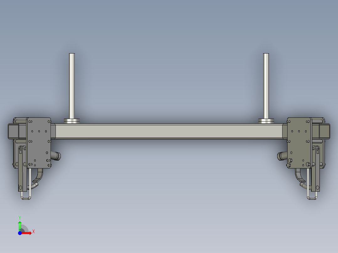 DDB-050000挂袋部件前视图