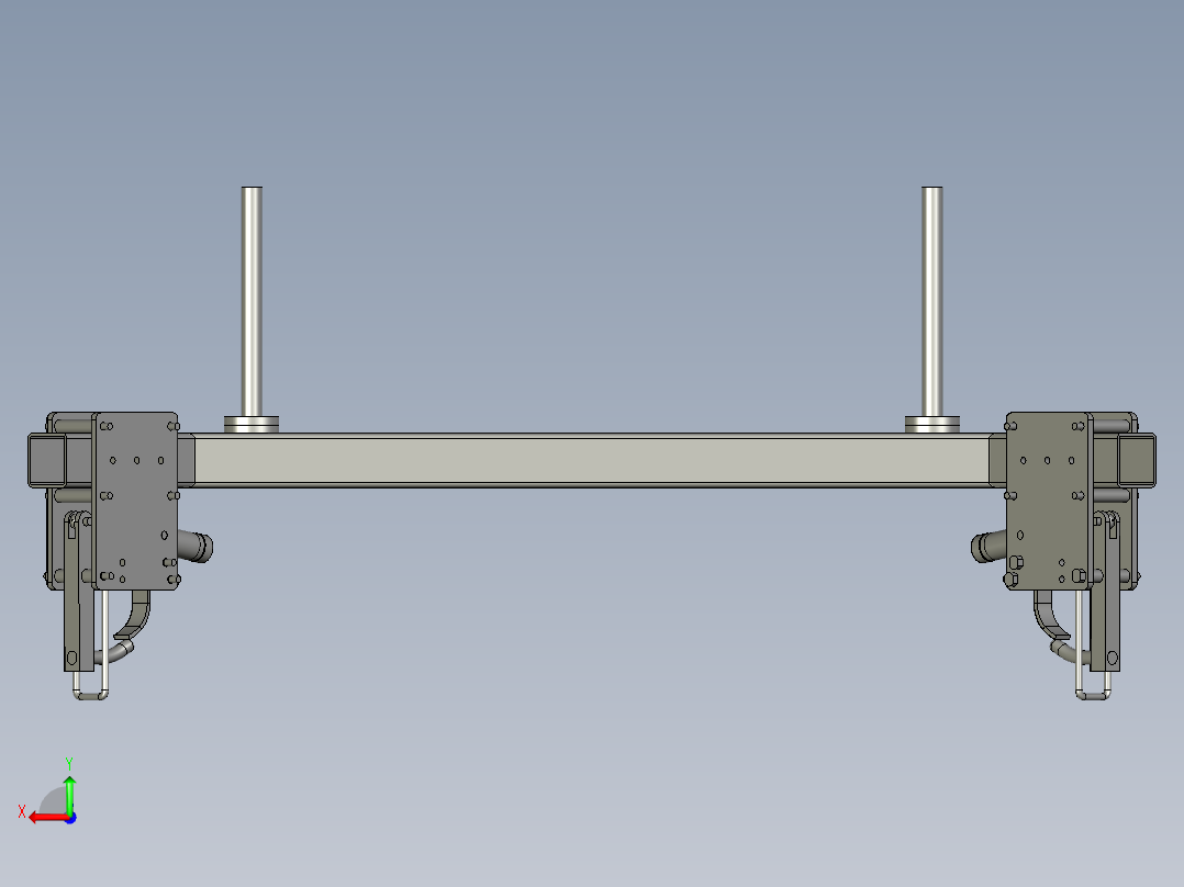 DDB-050000挂袋部件后视图