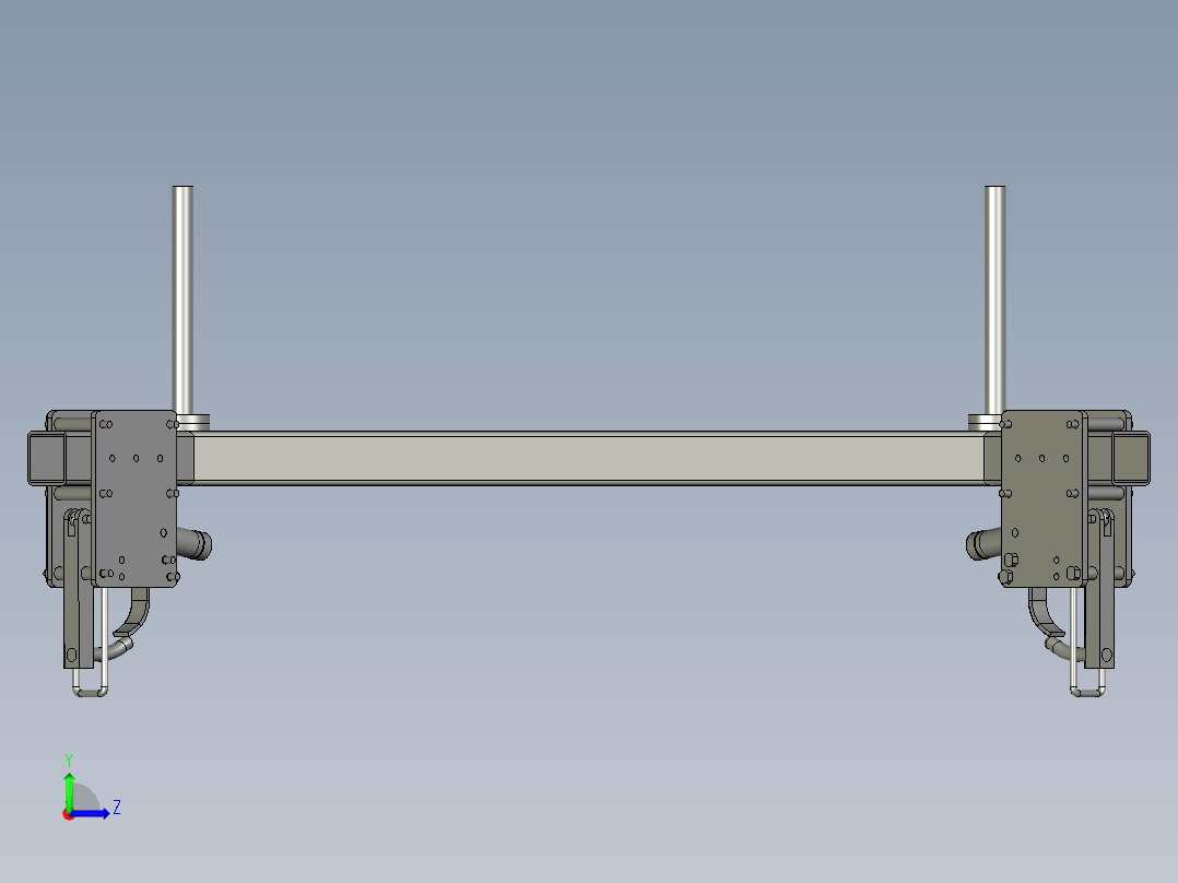 DDB-050000挂袋部件左视图