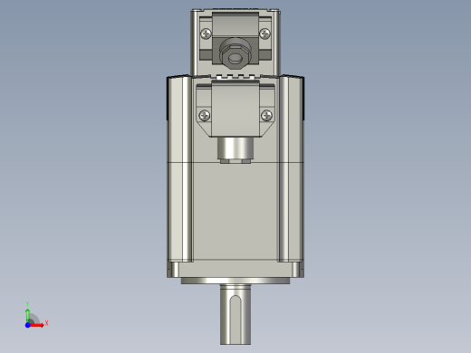 西门子_伺服电机_1FL6034-2AF21-1AA1-400W无抱闸前视缩略图