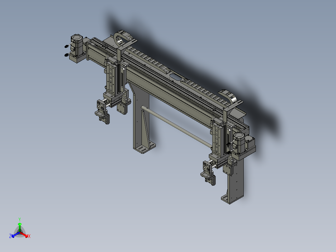 DLDXH710-08双行程取放料OM主视图