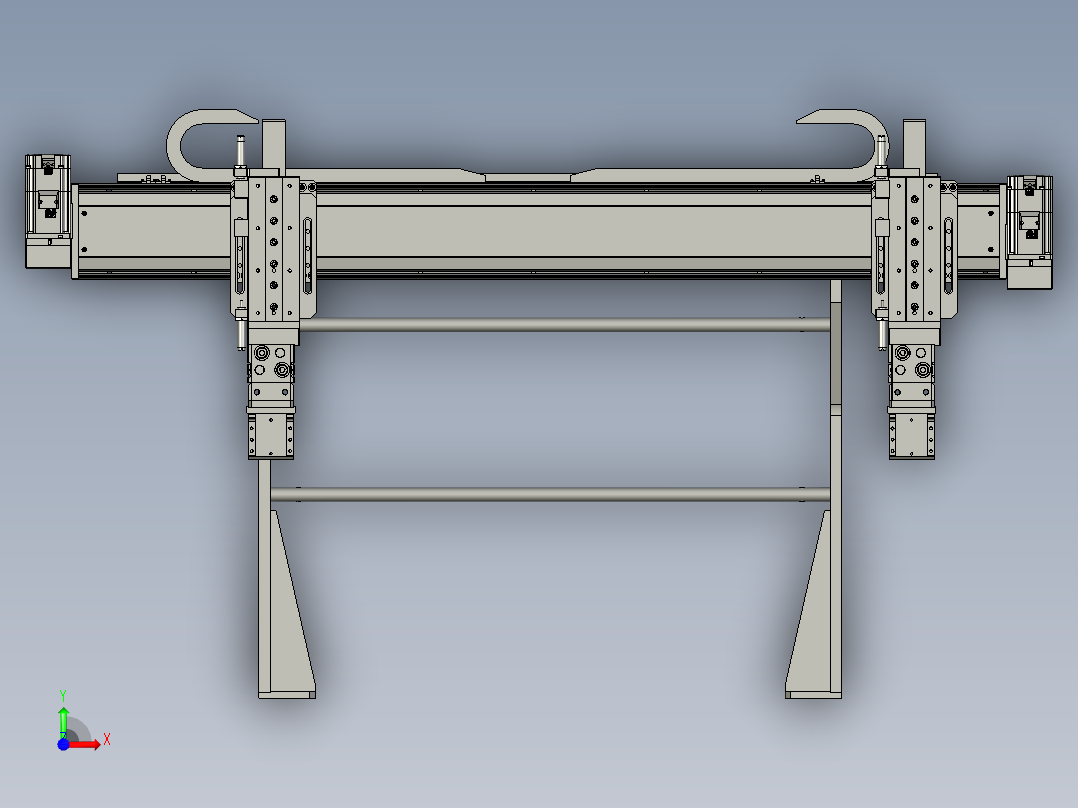 DLDXH710-08双行程取放料OM前视图