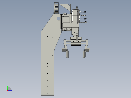 DLDXH710-08双行程取放料OM左视缩略图