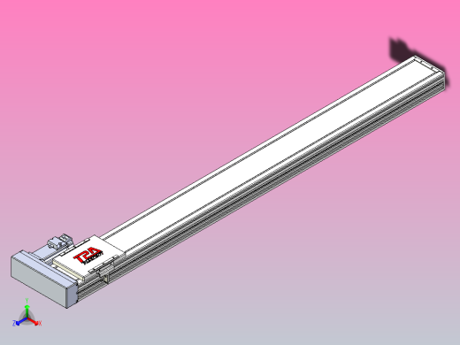 滚珠丝杠直线轴带导轨全封闭TPA-HCR-110D-1610C-L1100-ML-Y-P40-N3