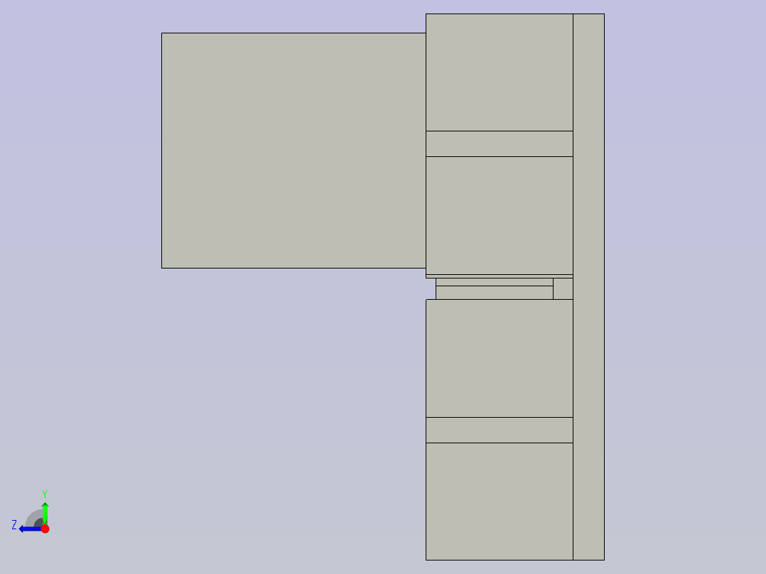 电控柜-7400000389EC413-DR-LJ线路板组件右视图
