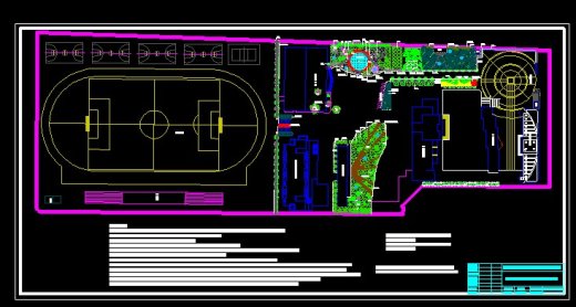某中学校园规划设计缩略图