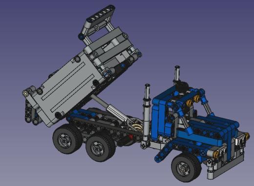 LEGO 42023建筑工程车拼装模型3D图纸 STEP格式缩略图