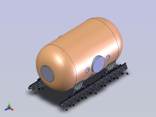 太阳能轨道正等轴测缩略图