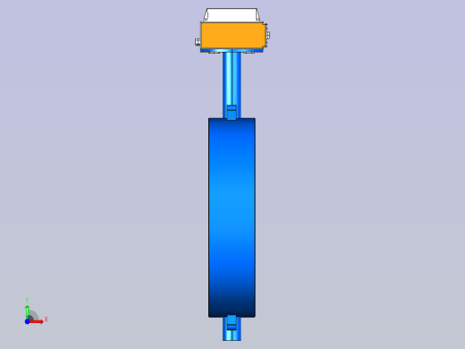 D971X-16电动对夹蝶阀前视缩略图