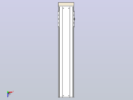 日规模组半封闭丝杆TPA-HNR-220D-3210C-L900-MP-C-P1K-N3俯视缩略图