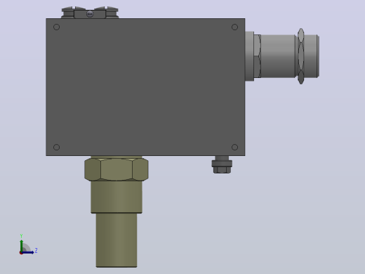 505╱7D防爆型压力控制器[505╱7D压力控制器(0846580)]左视缩略图