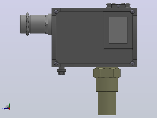 505╱7D防爆型压力控制器[505╱7D压力控制器(0846580)]右视缩略图