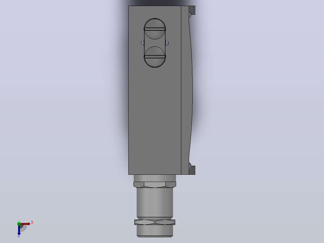 505╱7D防爆型压力控制器[505╱7D压力控制器(0846580)]俯视图