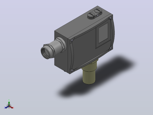 505╱7D防爆型压力控制器[505╱7D压力控制器(0846580)]正等轴测缩略图