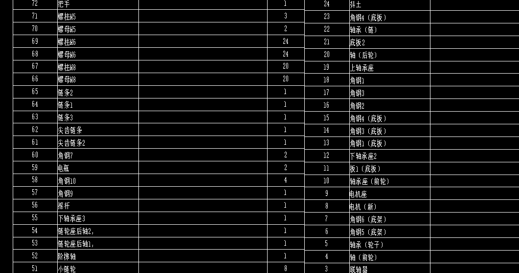 生姜收割机CAD