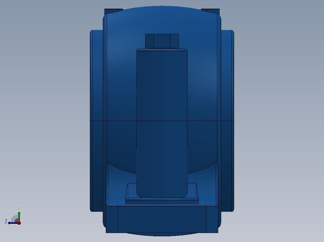 SN600系列[SN624-SSN624]轴承右视图