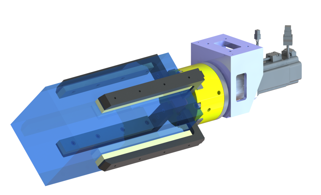 旋转夹紧手爪sw16可编辑