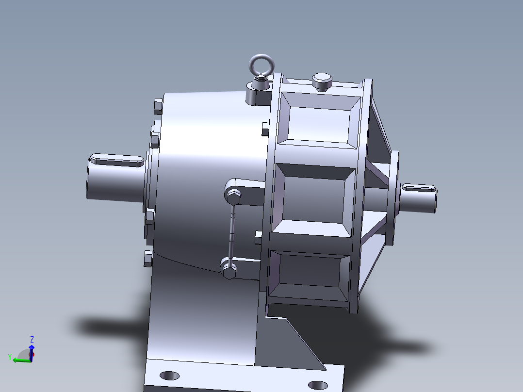 单级卧式摆线针轮减速机[X2]
