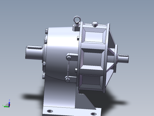 单级卧式摆线针轮减速机[X2]