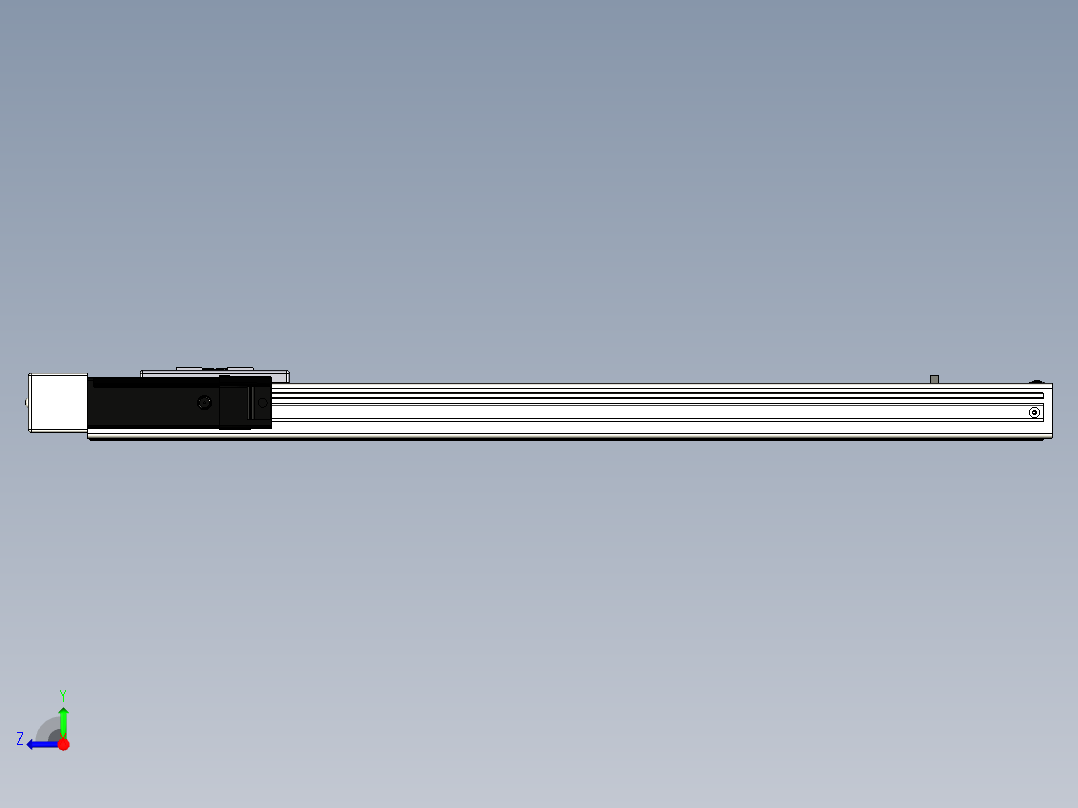 Toyo东佑达直线模组-ECH6-550-BL+煞車右视图