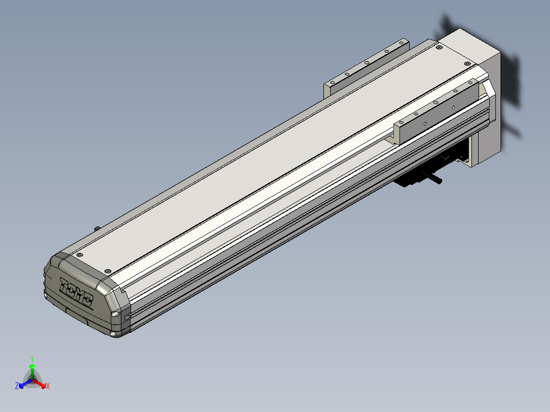 Toyo东佑达直线模组-ETH14-450-BM-200W主视图