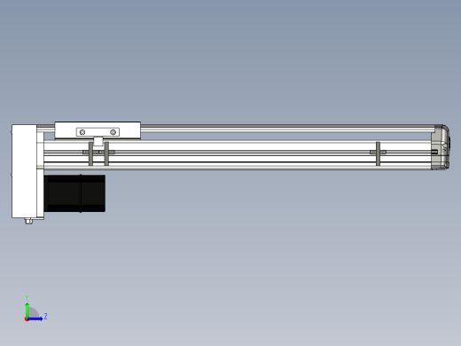 Toyo东佑达直线模组-ETH14-450-BM-200W左视缩略图