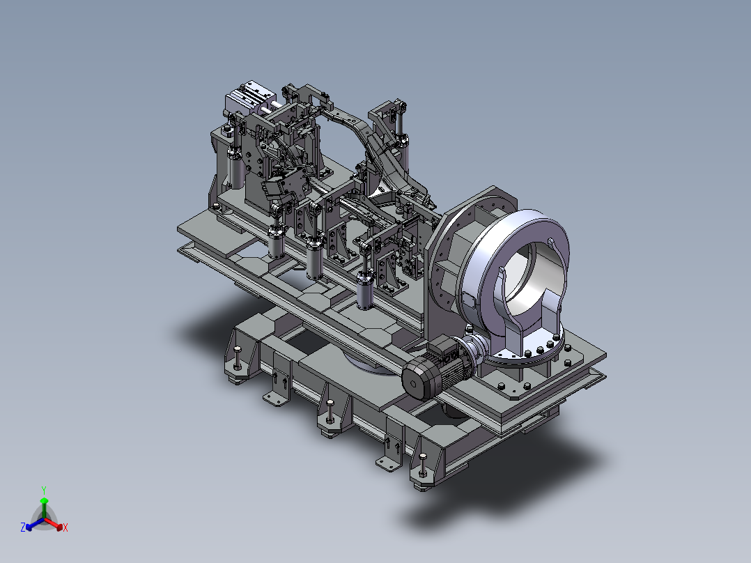 B07-焊接变位机正等轴测图