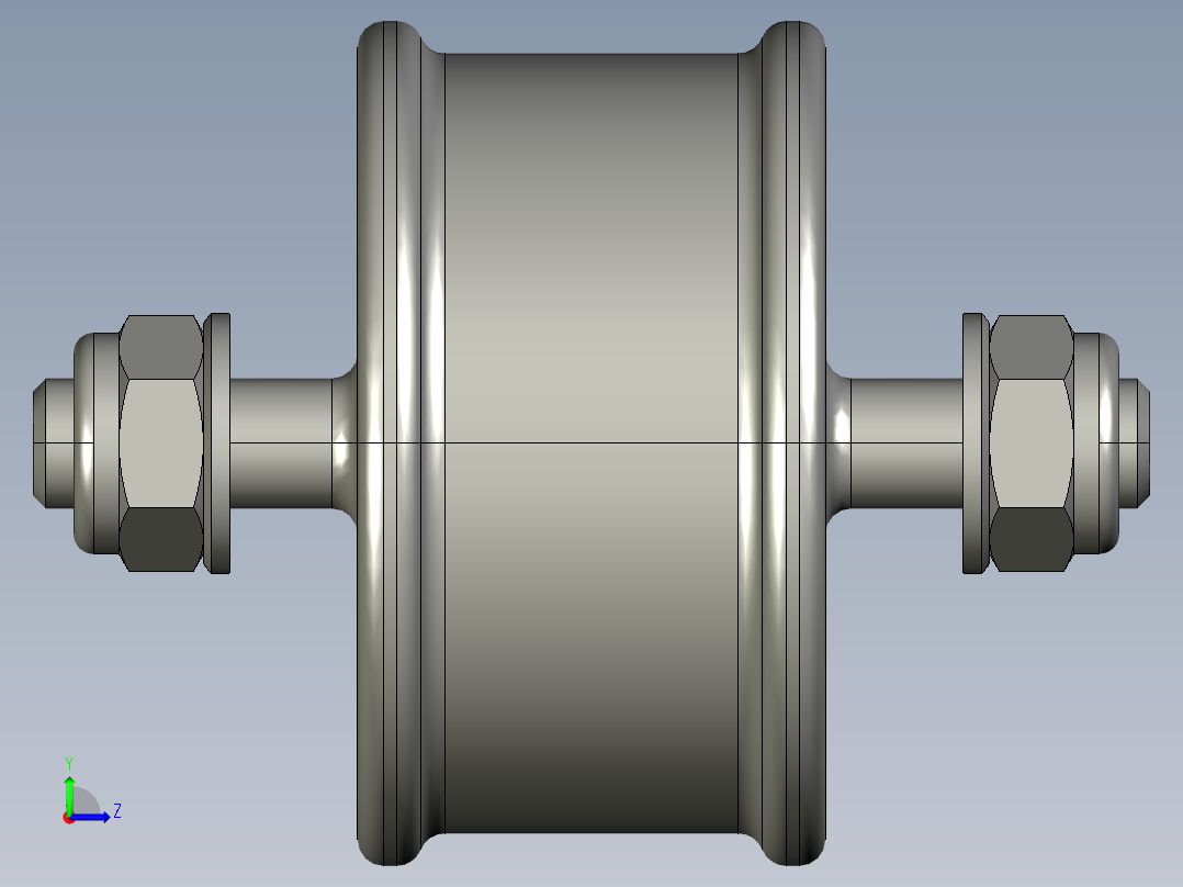 减震器M10左视图