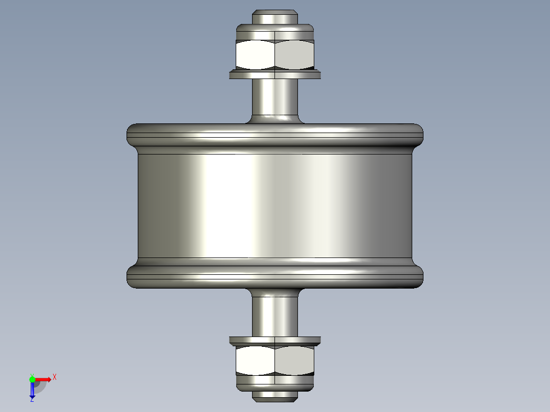 减震器M10俯视图