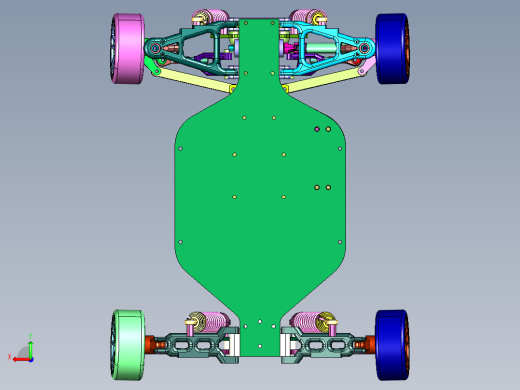 四轮独立悬挂智能遥控车后视缩略图