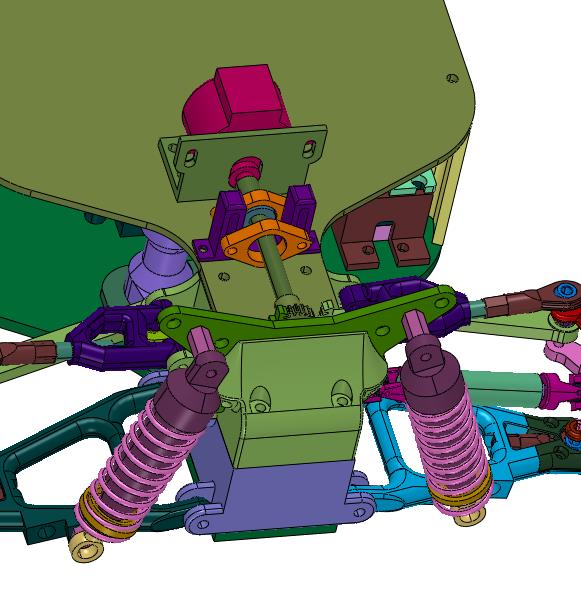 四轮独立悬挂智能遥控车