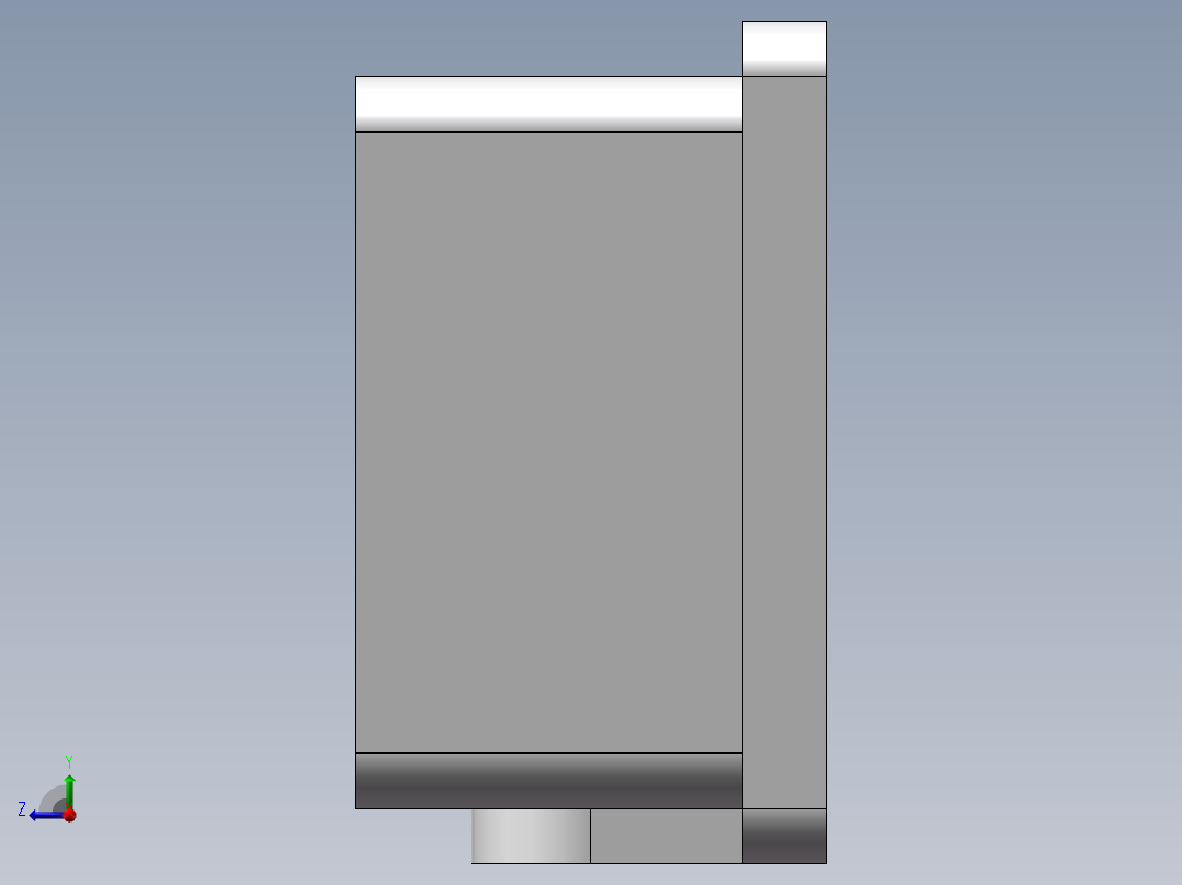 SW格式3D图(模型练习题)-006右视图