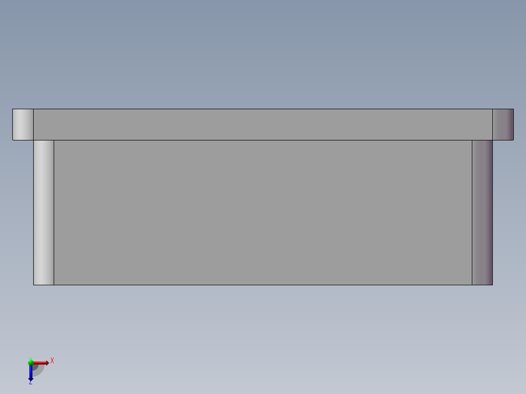 SW格式3D图(模型练习题)-006俯视图